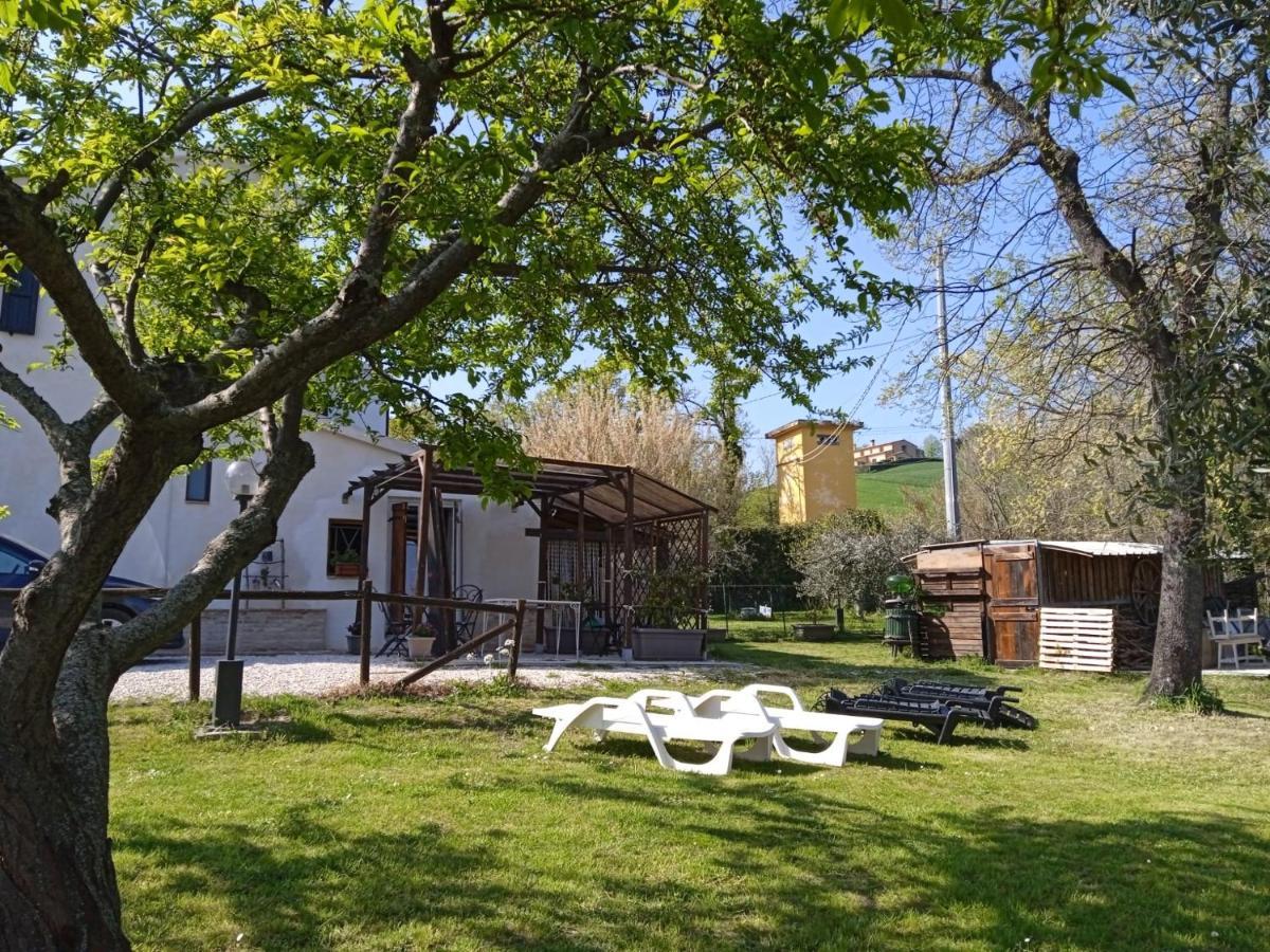 Sotto L'Ulivo Bed & Breakfast Mondavio Exterior foto